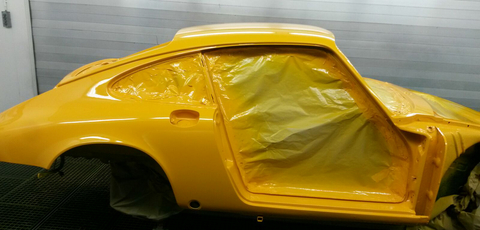 Porsche 911 Karosserie lackieren